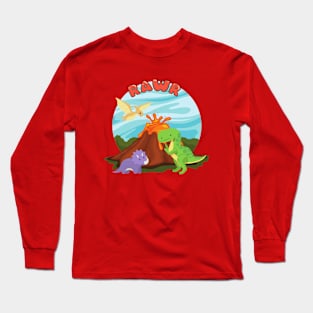 Prehistoric Fury Long Sleeve T-Shirt